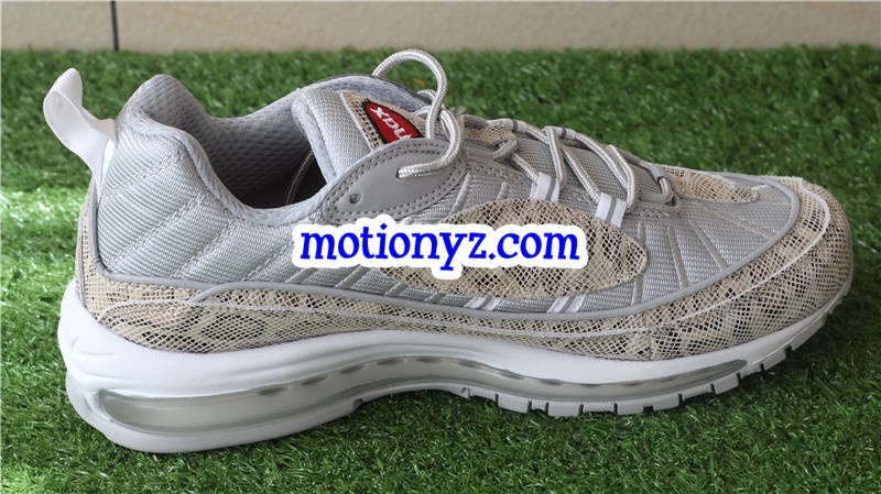 Nike Air Max 98 Supreme Snakeskin Pattern Yellow